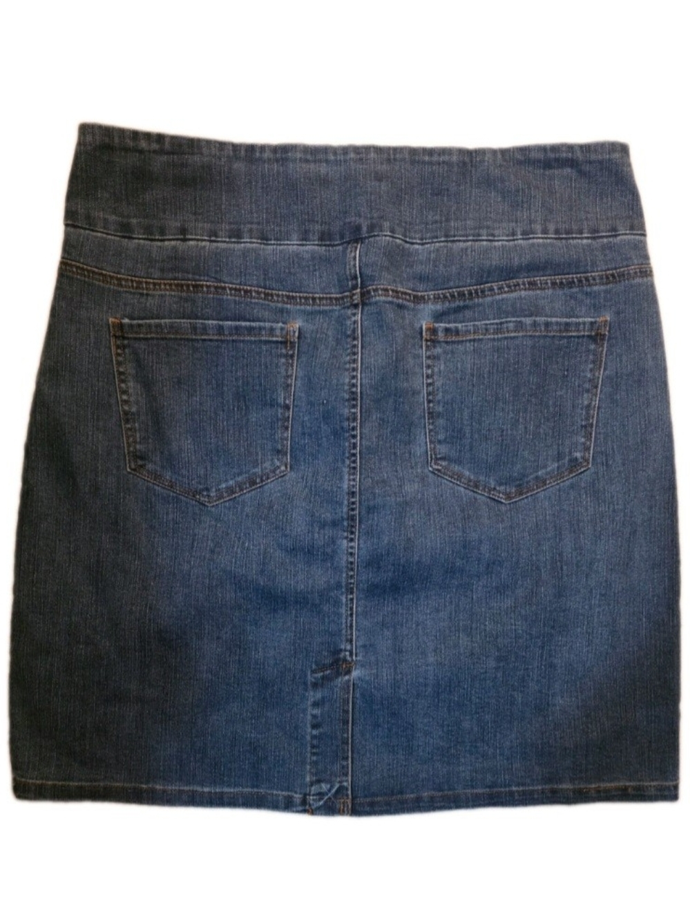 Chadwicks Embroidered Denim Jean Skirt Women's Size 14 - Picture 3 of 8